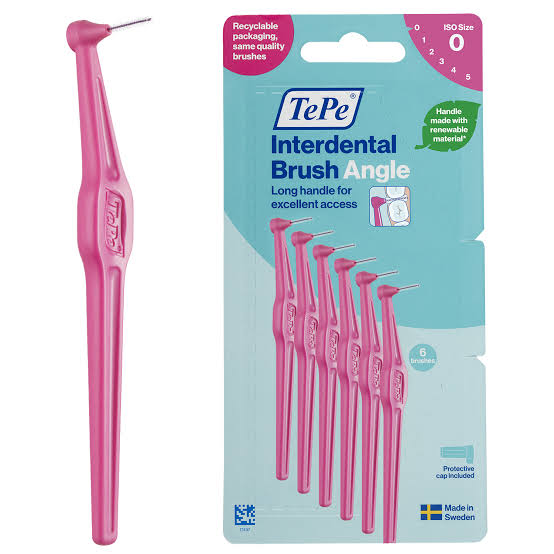 TePe Interdental Brush Angle 0.4mm x 6pcs