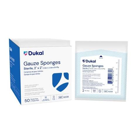Dukal Sterile Gauze Sponges