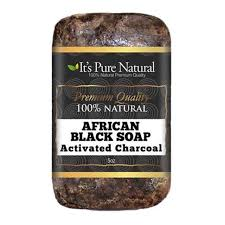 It’s Pure Natural African Black Soap Bars with Activated Charcoal 5oz