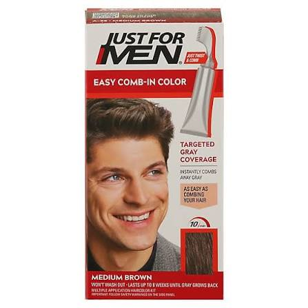 Just For Men AutoStop Foolproof Hair Color Medium Brown A-35, 1.2 oz