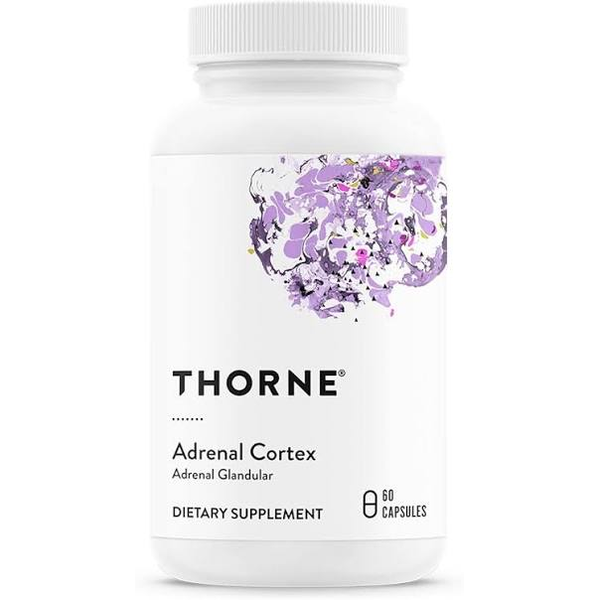 Thorne Adrenal Cortex Supplement Vitamin | 60 Caps