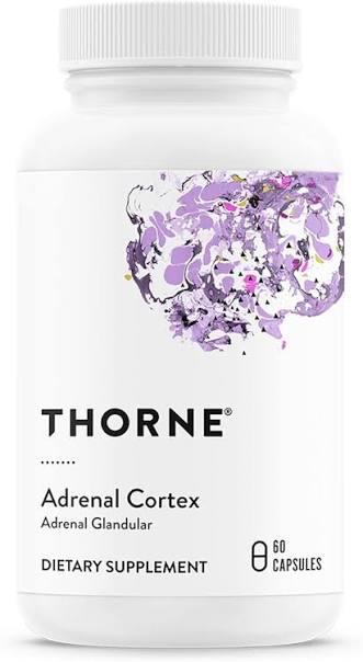 Thorne Adrenal Cortex Supplement Vitamin | 60 Caps