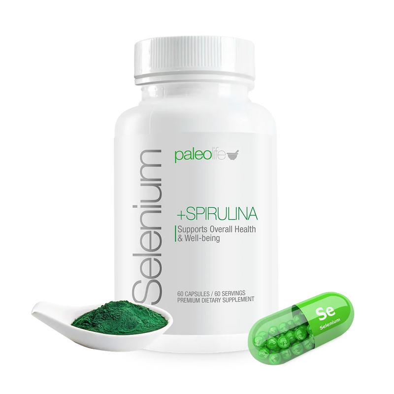 Paleolife Selenium & Spirulina SELENIUM + SPIRULINA