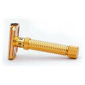 Rex Supply Co. Rex Supply Co. Ambassador DeLuxe Gold Adjustable Stainless Steel DE Razor RSC-101G Razor