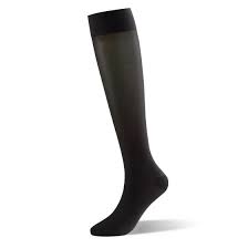Dr. comfort Dr. Comfort Select Sheer 15-20 mmHg Below Knee Compression Stockings - Black (Women's Large) Supports & Braces