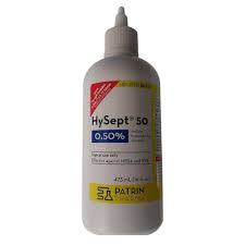 Planfan HySept SL 0.5% Antiseptic Skin Cleansing Solution, 16 fl oz (473mL) Antiseptics & Cleaning Supplies White Smoke