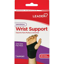 Leader™ Universal Wrist Support - Black, One Size Fits Most (1 ct.)