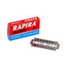 Rapira Chrome Stainless Double Edge Razor Blades - 20x5 Pack