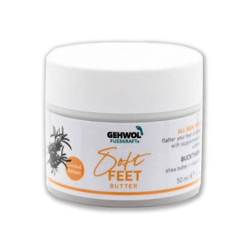 Pasteur Pharmacy Gehwol Soft Feet Butter Sea Buckthorn Shea Butter & Vitamin E 50ml Foot Care Light Gray