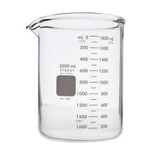 Pyrex PYREX® 2000 mL Heavy Wall Glass Beaker Science & Laboratory