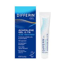 Differin Differin Gel 0.1% (Adapalene) Acne Treatment, 45g Retail Display Case (4 Units) Skin Care