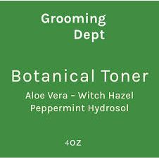 Grooming Dept Grooming Dept Peppermint Hydrosols Botanical Toner 4 Oz Toner