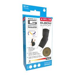 Neo G NEO G Airflow Breathable Elbow Support - Compression Sleeve, Small Supports & Braces