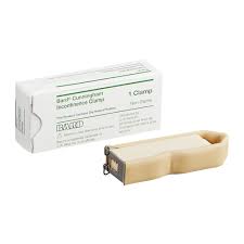 Coloplast Cunningham Clamp (Regular Size, 2 Inch) Incontinence Aids White Smoke