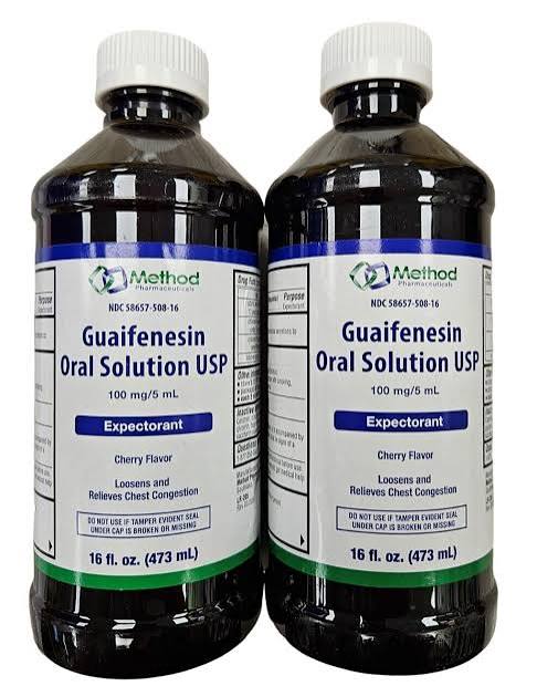 Method Method Guaifenesin MUCUS Expectorant Syrup 16oz ( 2 Bottles ) WHITE Health Care White Smoke