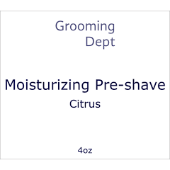 Grooming Dept Grooming Dept Citrus Moisturizing Pre-Shave 4 Oz Pre-Shave