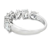 Bids.com Lab Grown Diamond Wedding Band Ring 14KT White Gold Rings
