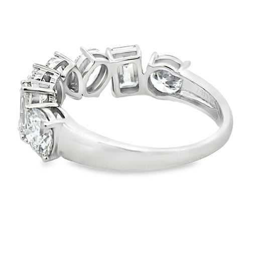 Bids.com Lab Grown Diamond Wedding Band Ring 14KT White Gold Rings