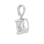 Bids.com 3.00ct Moissanite Pendant Sterling Silver Pendants