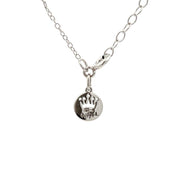 Bids.com .08ct Black Diamond Animal Pendant Sterling Silver Pendants