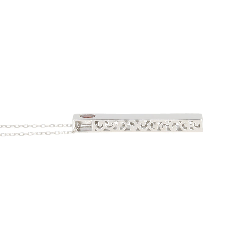 Bids.com Garnet Fashion Pendants Sterling Silver Pendants