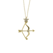 Bids.com .07ct Diamond Fashion Pendants 14KT Yellow Gold Pendants