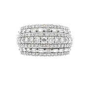 Bids.com 3.00ct Diamond Wedding Band Ring 10KT White Gold Rings