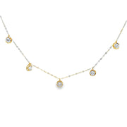 Bids.com 1.58ct Lab Grown Diamond Dia by yard 14KT Yellow Gold Pendants
