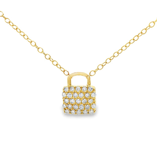 Bids.com .20ct Diamond Fashion Pendants 10KT Yellow Gold Pendants