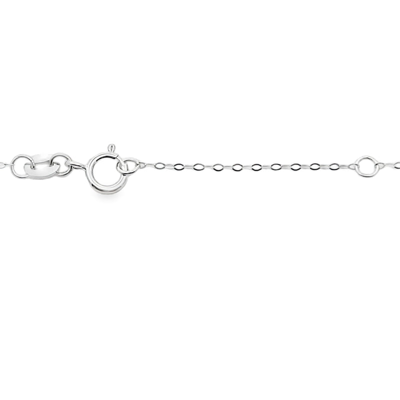 Bids.com Sapphire Diamond Fashion Pendants 14KT White Gold Pendants
