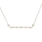 Bids.com .05ct Diamond Fashion Pendants 14KT White Gold Pendants