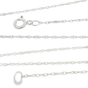 Bids.com Womens chains 14KT White Gold Necklaces