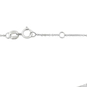 Bids.com .16ct Ruby Diamond Bracelet 14KT White Gold Bracelets