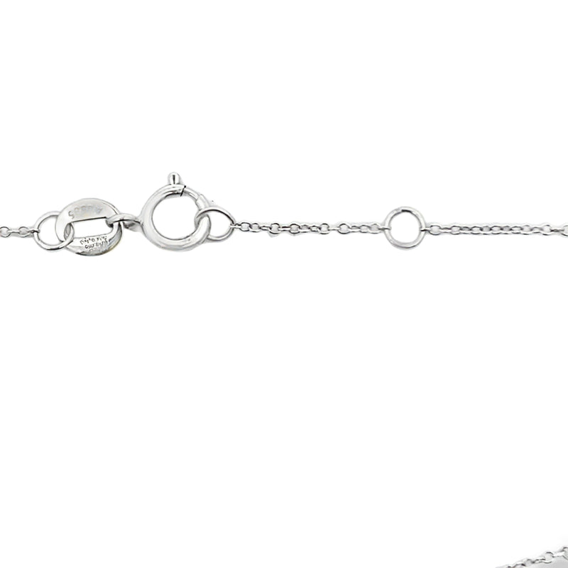 Bids.com .16ct Ruby Diamond Bracelet 14KT White Gold Bracelets