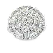 Bids.com 2.00ct Diamond Ring 14KT White Gold Rings