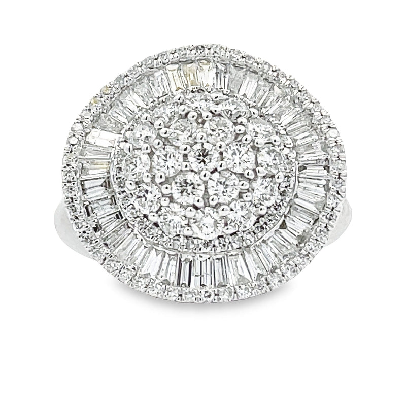 Bids.com 2.00ct Diamond Ring 14KT White Gold Rings