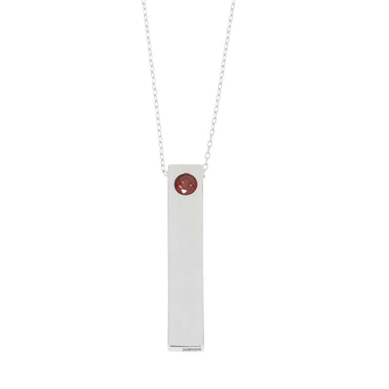 Bids.com Garnet Fashion Pendants Sterling Silver Pendants