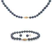 Bids.com Akoya Pearl Jewelry sets 14KT Yellow Gold Jewelry Sets