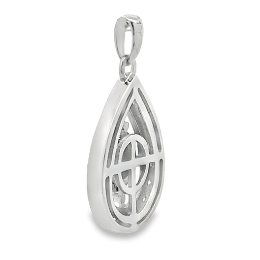 Bids.com .25ct Diamond Fashion Pendants 10KT White Gold Pendants