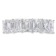 Bids.com Lab Grown Diamond Fashion band rings 14KT White Gold Rings