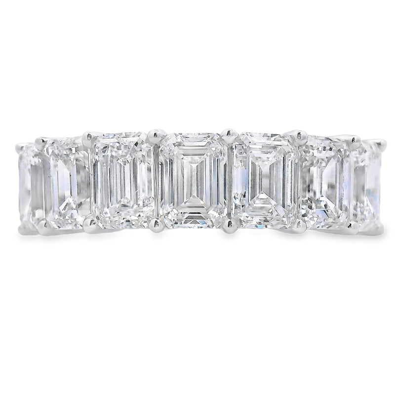 Bids.com Lab Grown Diamond Fashion band rings 14KT White Gold Rings