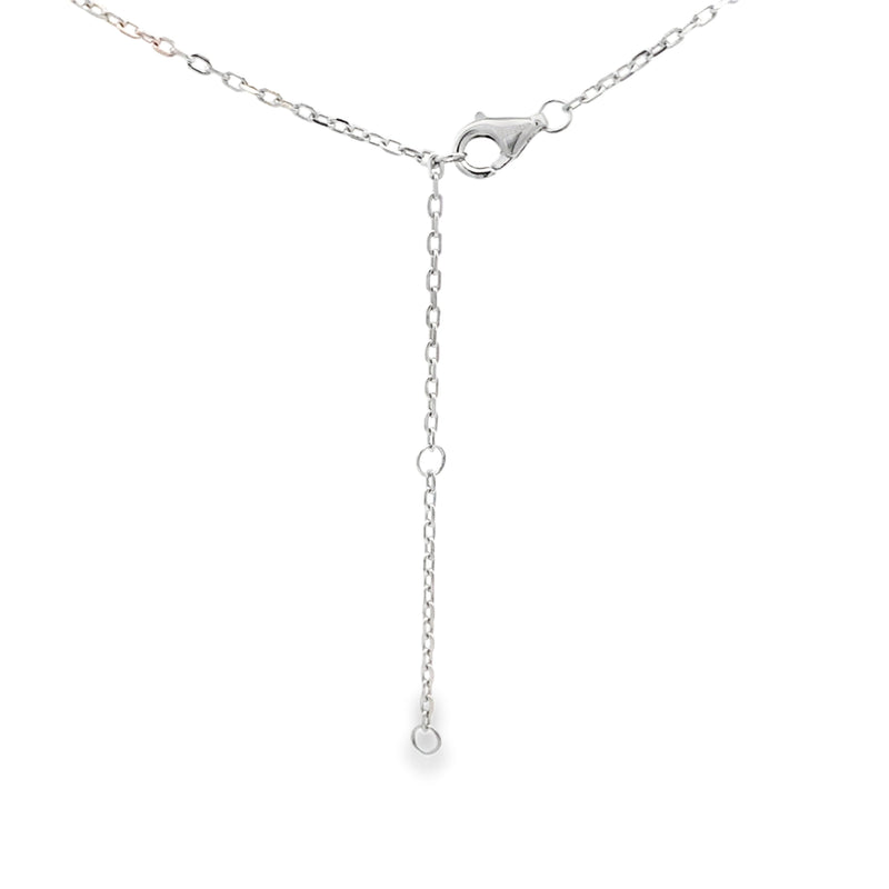Bids.com .25ct Lab Grown Diamond Dia by yard Sterling Silver Pendants