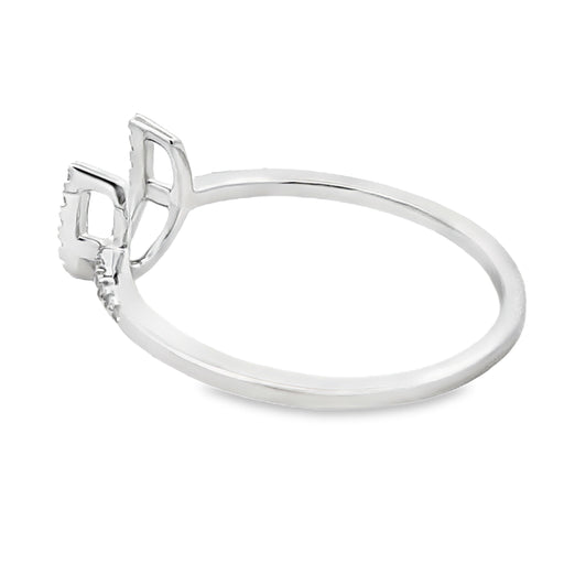 Bids.com .10ct Diamond Ring 14KT White Gold Rings