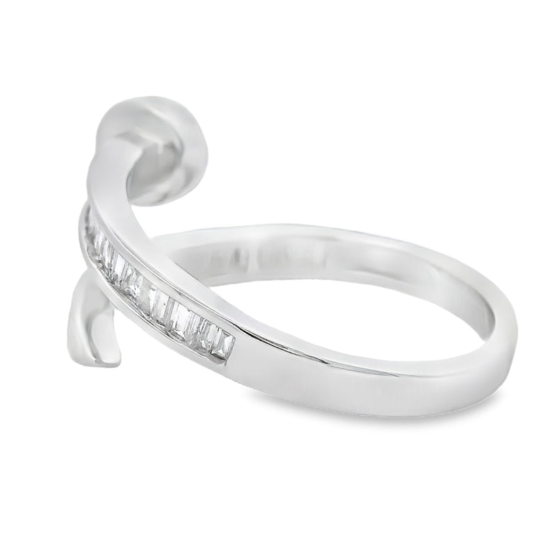 Bids.com .35ct Diamond Ring 14KT White Gold Rings