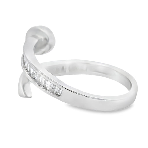 Bids.com .35ct Diamond Ring 14KT White Gold Rings