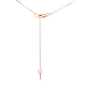 Bids.com .73ct Sapphire Diamond Fashion Pendants 10KT Rose Gold Pendants