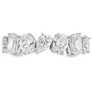 Bids.com Lab Grown Diamond Wedding Band Ring 14KT White Gold Rings