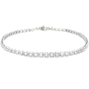 Bids.com Lab Grown Diamond Tennis Bracelet 10KT White Gold Bracelets White Smoke Default Title