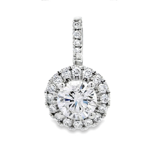 Bids.com Lab Grown Diamond Fashion Pendants 10KT White Gold Pendants