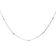 Bids.com .25ct Lab Grown Diamond Dia by yard Sterling Silver Pendants